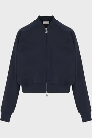 Moncler Cardigan Zip-Up Cotton Fleece M