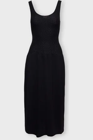 THEORY Dress Texture Midi XS