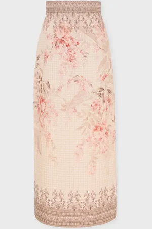 ZIMMERMANN Skirt Illuminate Pencil Midi 0 (XS-S)