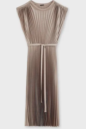 Joseph Dress Volta Knit Weave Plissé 38