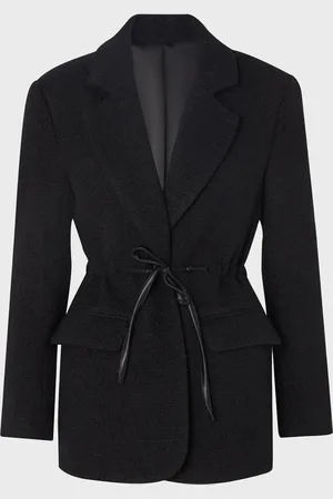 By Malina Blazer Elodie Drawstring Boucle XL
