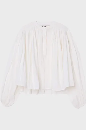 Rohe Topp Pleated Ramie 34