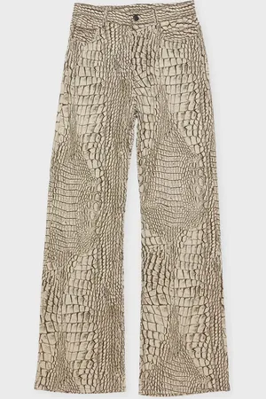 Acne Studios Trousers Printed Relaxed 36