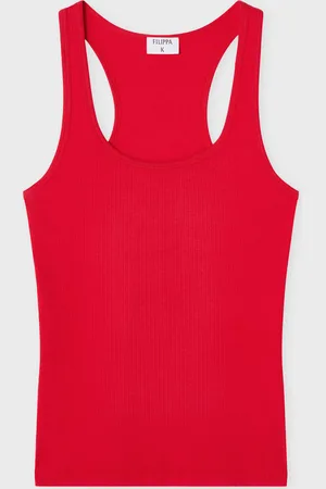 Filippa K Top Fine Rib Scoop Tank S