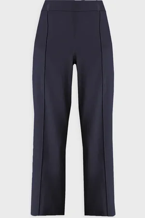 Vince Trousers Linen-Blend Tapered Pull-On XS