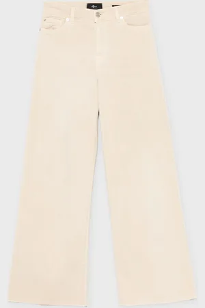 7 for all Mankind Jeans Lotta Cropped Cold Brew 25