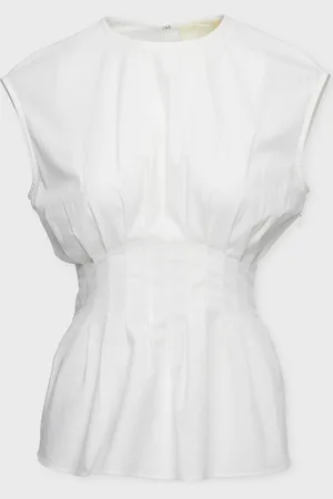 Wakakuu Top Dover Pleated XS