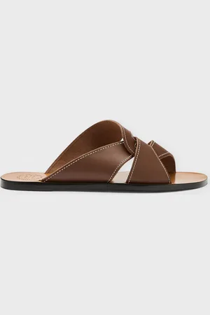 ATP Atelier Sandals Allai Cannella/Contrast Stitch Leather EUR 36