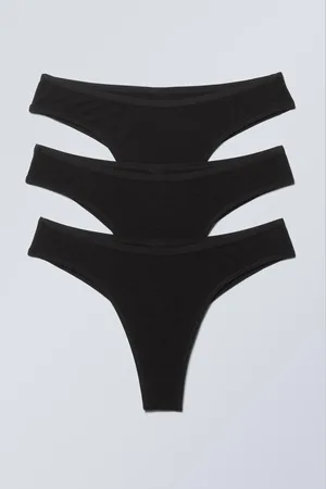 Weekday 3-pack Inez Brazilian Cotton Briefs