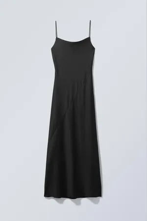 Weekday Maxi Satin Slip Dress