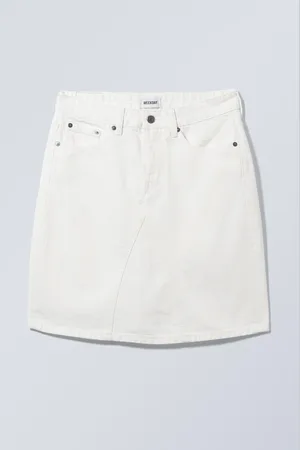 Weekday Knee Length Denim Skirt