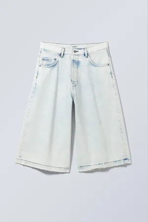 Weekday Baggy Ankle Length Denim Shorts
