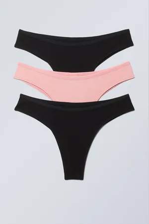 Weekday 3-pack Inez Brazilian Cotton Briefs