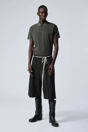 Weekday Loose Fit Pleated Suit Shorts