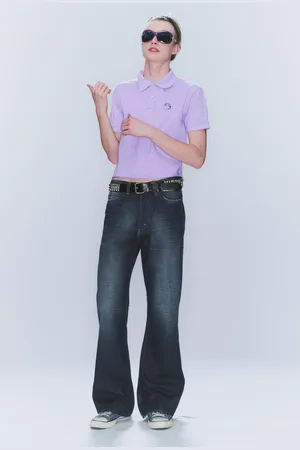 Cheap Monday Boo Bootleg Low Waist Regular Bootcut Jeans