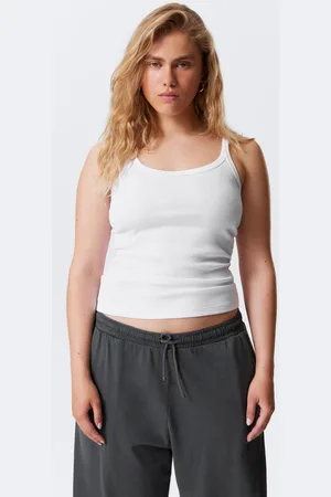 Weekday Close Fitted Ribbed Singlet