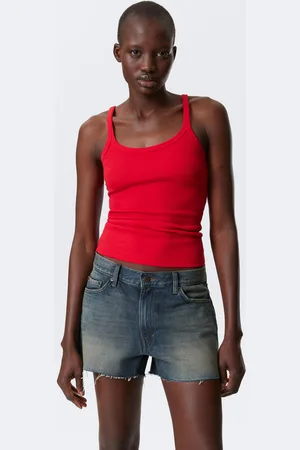 Weekday Close Fitted Ribbed Singlet