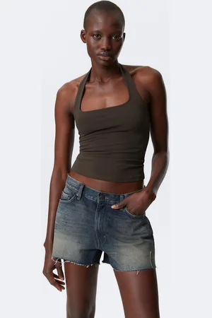Weekday Square Neck Halter Top