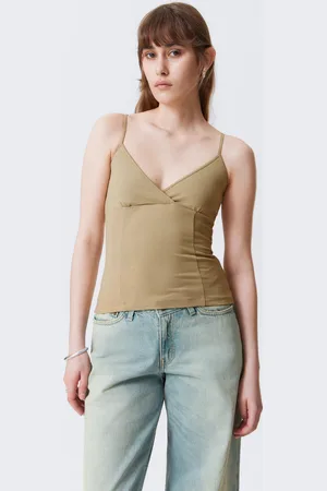 Weekday V-neck Cotton Singlet