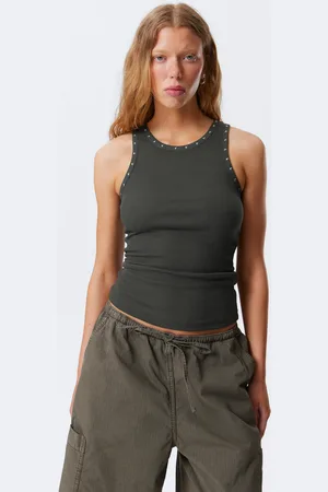 Weekday Stud Detailed Tank Top