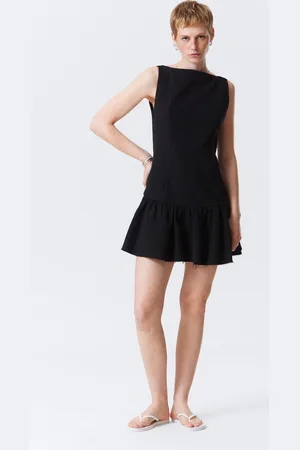 Weekday Sleeveless Twill Mini Dress