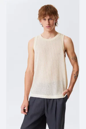 Weekday Loose Fit Rib-Knitted Tank Top